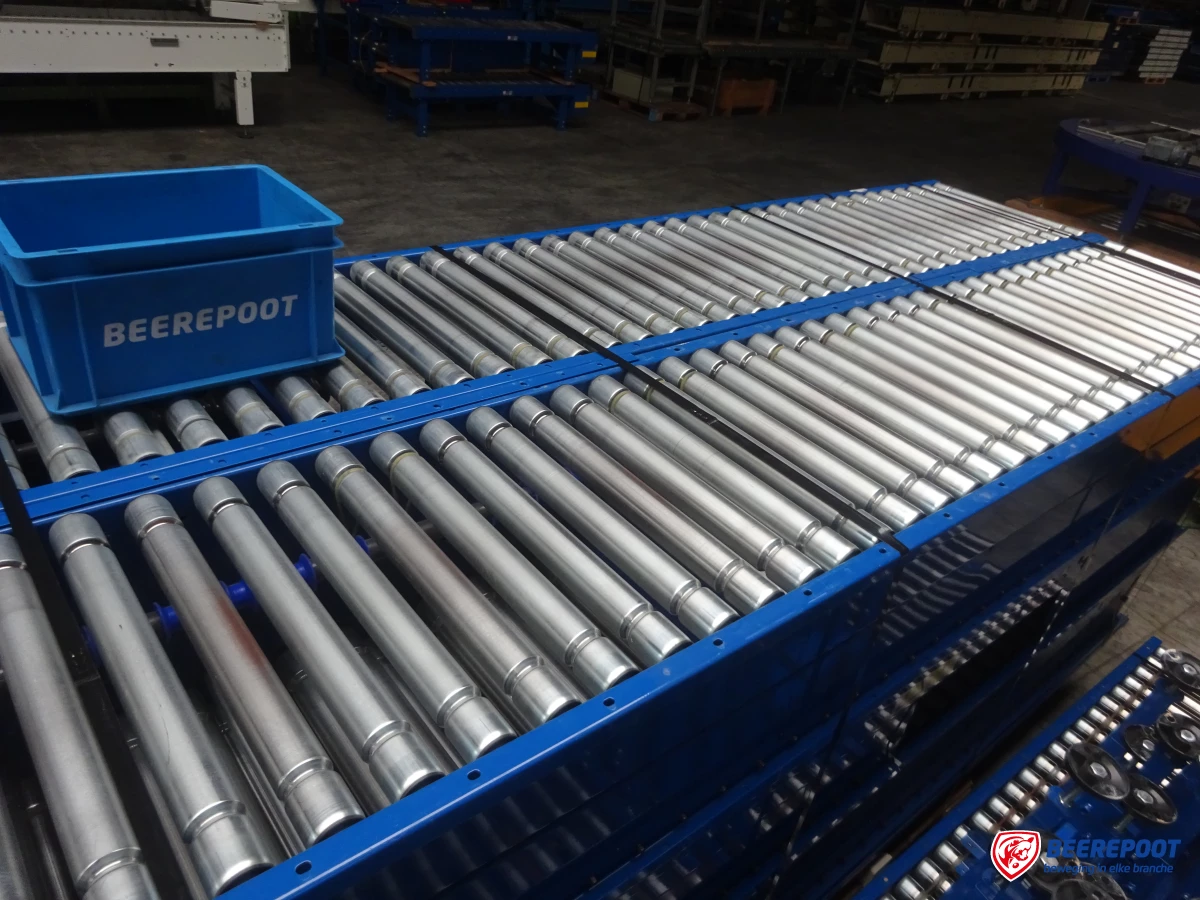 Aangedreven rollenbaan